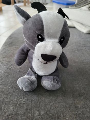 Peluche renne grise