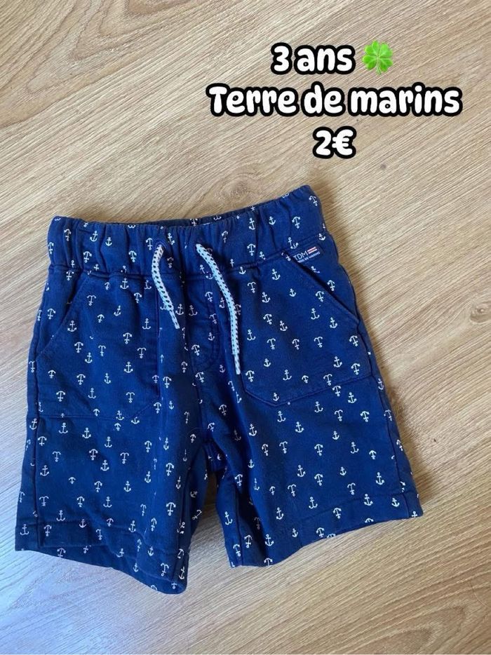 Short 🍀 3 ans 🍀 Terre de Marins