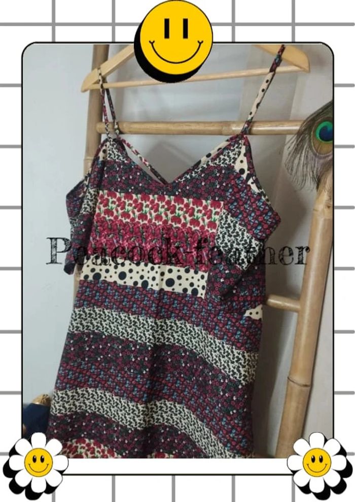 Robe Boohoo 42 rouge épaules dénudées - photo numéro 2