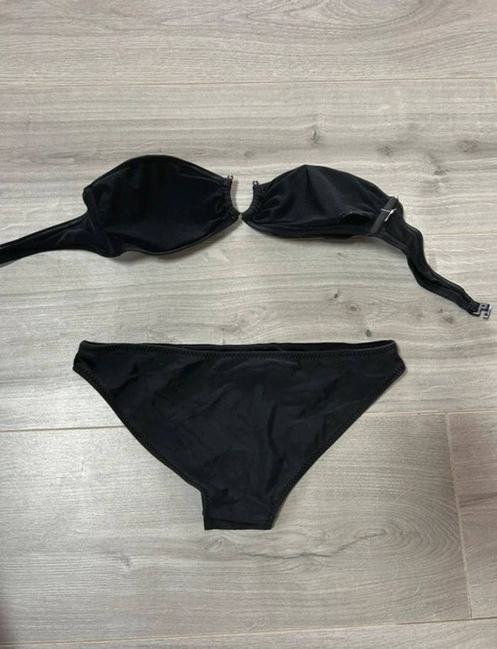 Maillot de bain 2 pièces noir - photo numéro 2