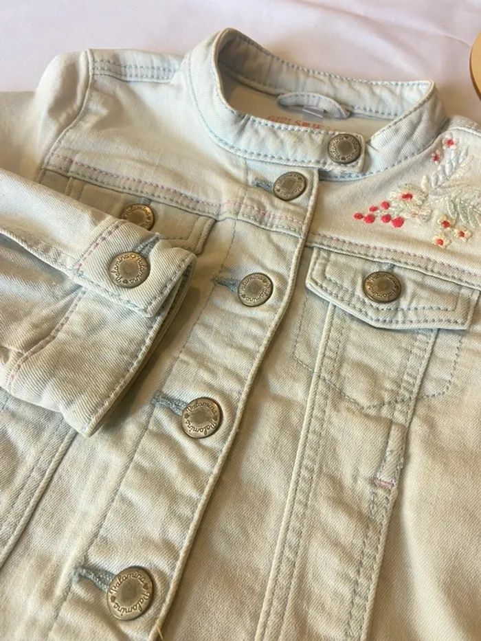Veste en jeans - 36 mois - photo numéro 2