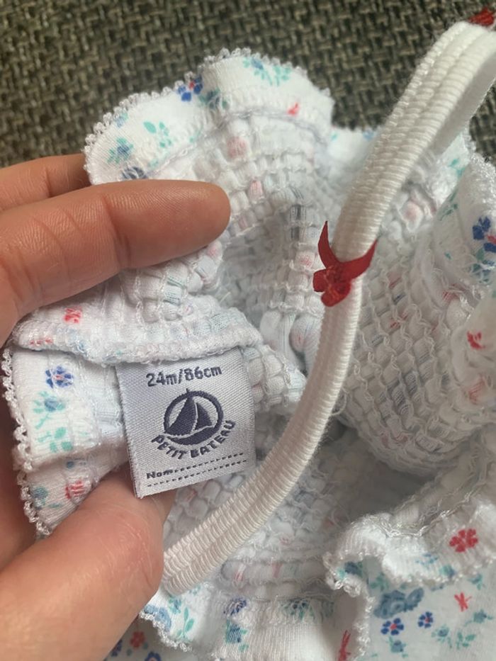 Lot de  deux bloomer Petit Bateau, 24 mois, en bon état - photo numéro 5