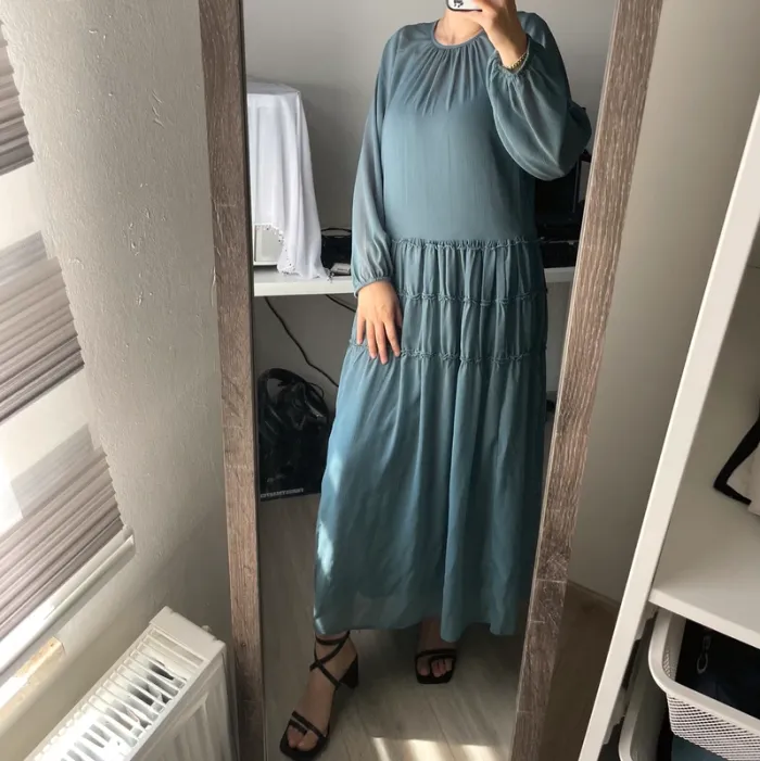 Robe longue en mousseline - photo numéro 3