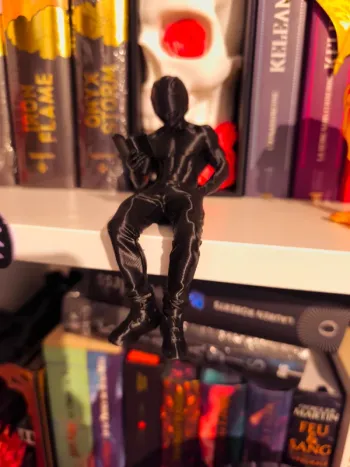 Figurine 3D Biker Reader Assis 