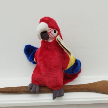 Peluche perroquet ara