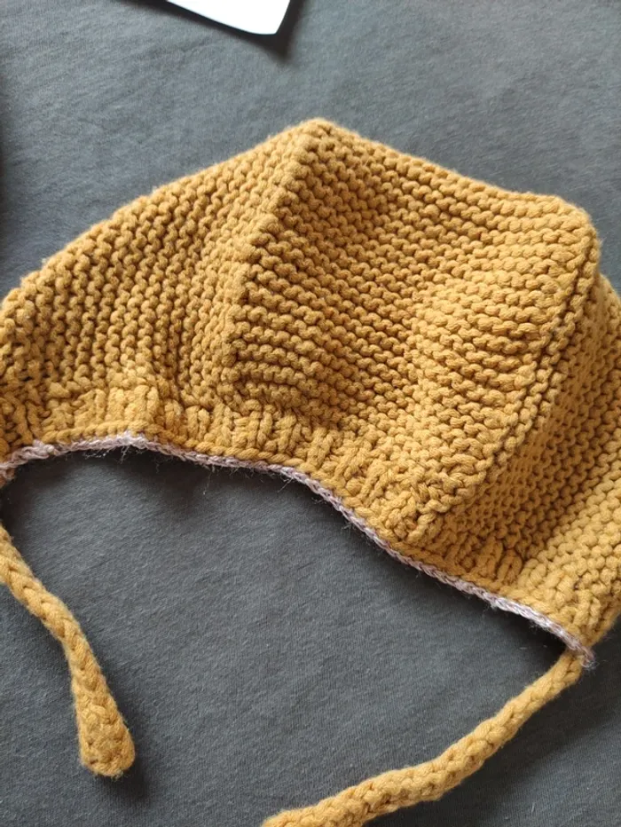Ensemble bonnet péruvien et moufles - photo numéro 4