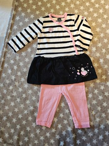 Ensemble robe et legging 6 mois