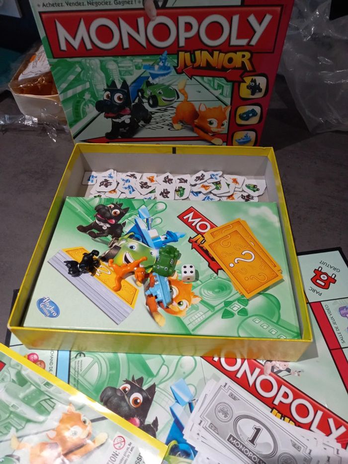 Jeu Monopoly junior - photo numéro 2