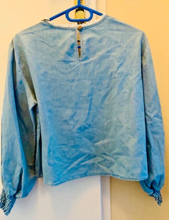 Chemise manches longues femme Zara taille S - photo numéro 4