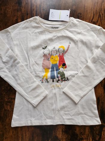 Tee-shirt manche longue fille Verbaudet