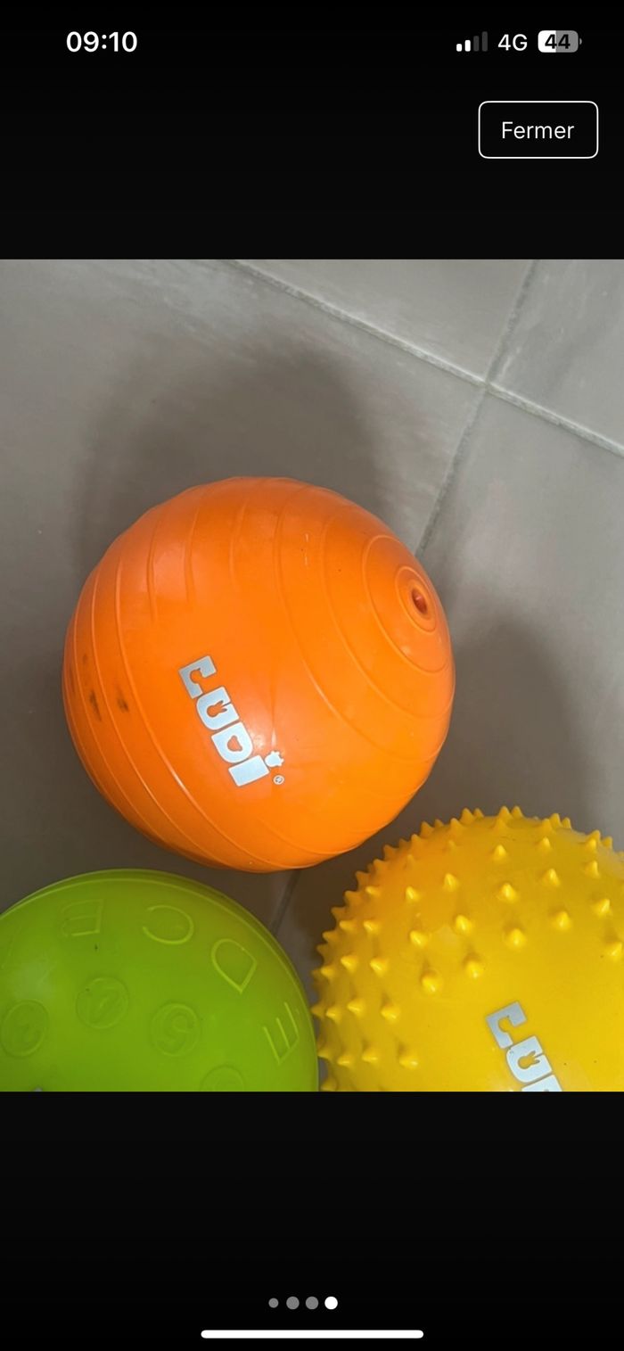 3 balles sensorielles - photo numéro 4