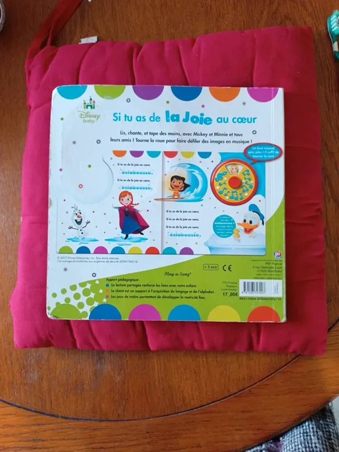 Livre musical Disney baby - photo numéro 2
