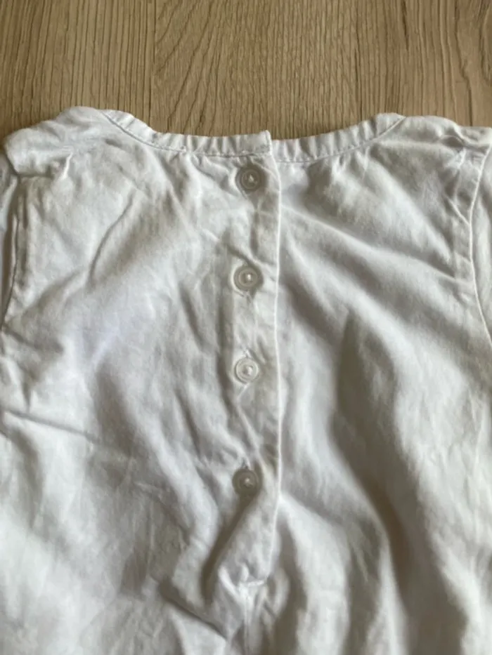 Robe d’été blanche manche courtes - photo numéro 4