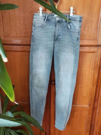 Jeans droit / slim taille haute vintage denim zara t Taille 40 I. Code Y2k