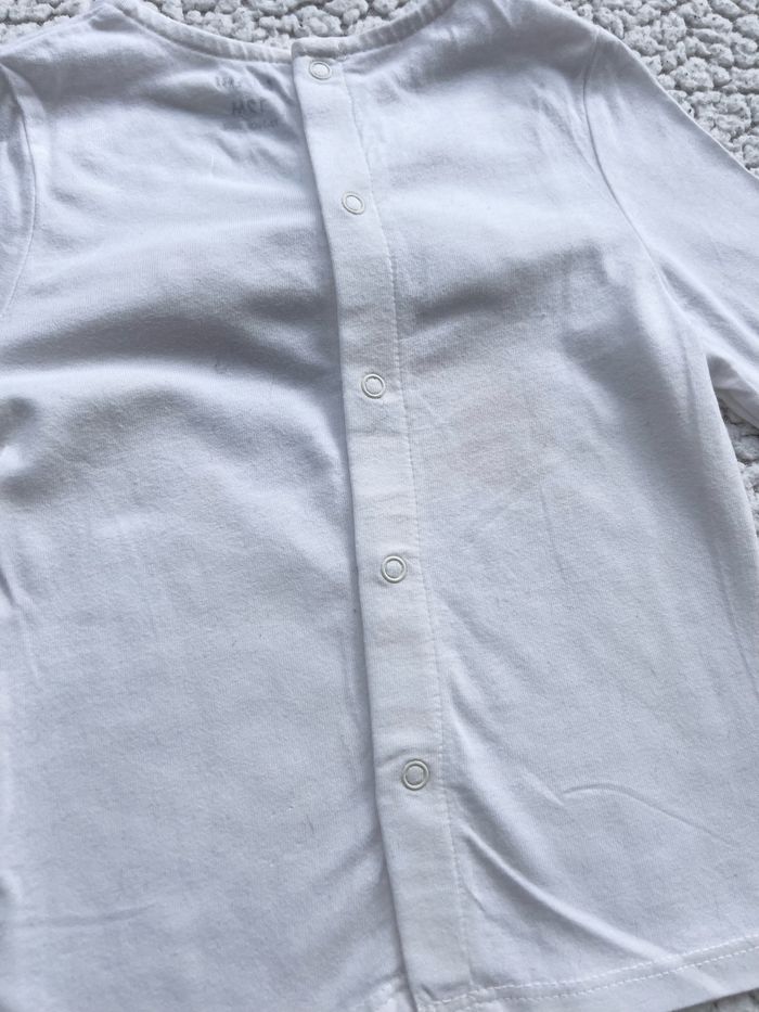 Tee-shirt blanc imprimé Halloween taille 12 mois Kiabi - photo numéro 4