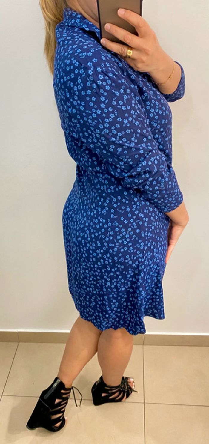 Robe Ou Chemise Droite Fleurie Taille 40 - photo numéro 5