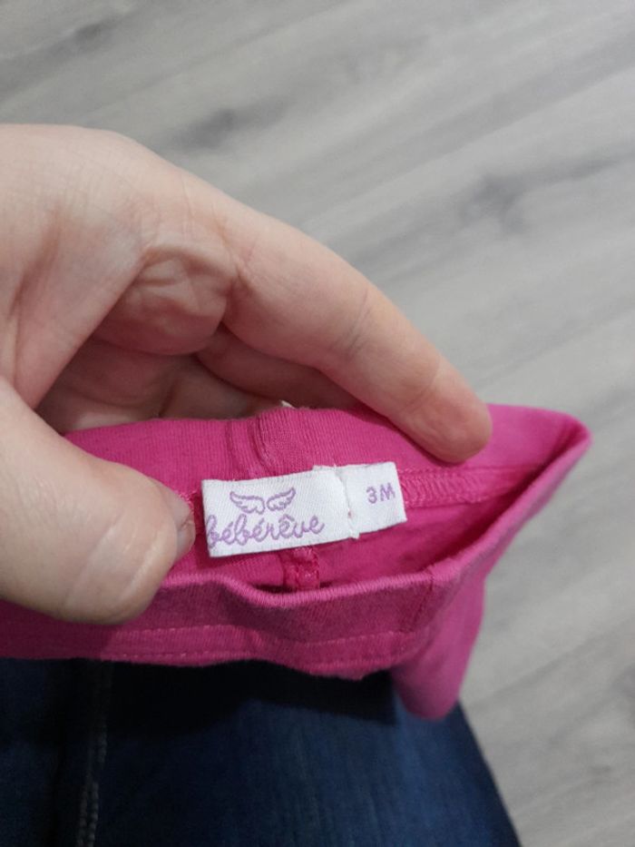 Lot de 2 leggings 3 mois - photo numéro 4