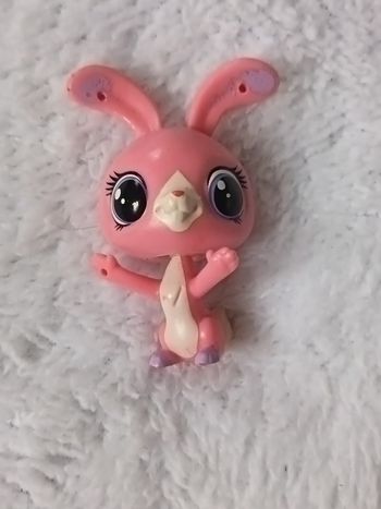 Littlest Pet Shop LPS Lapin Rose #3800 - Figurine Hasbro Originale