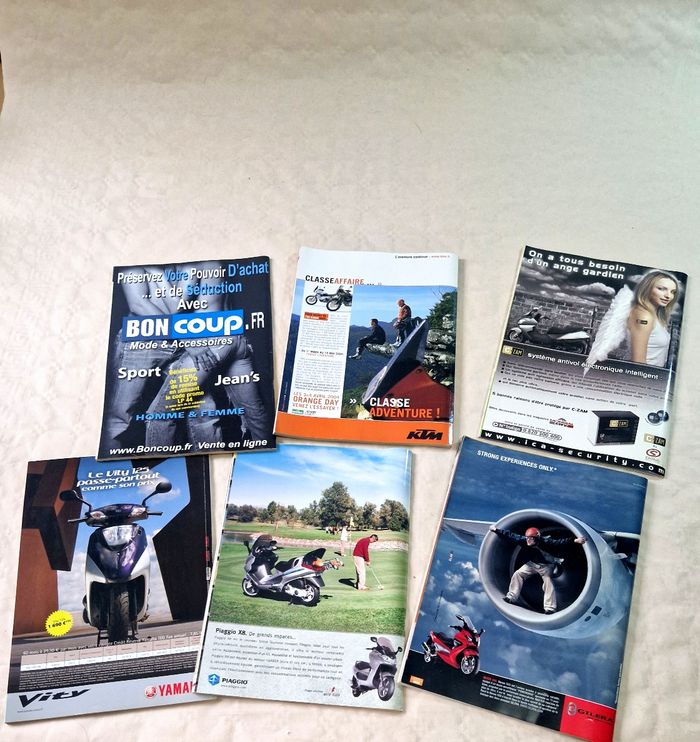Lot de revue  , magazine moto  , scooter  , collection mix - photo numéro 5