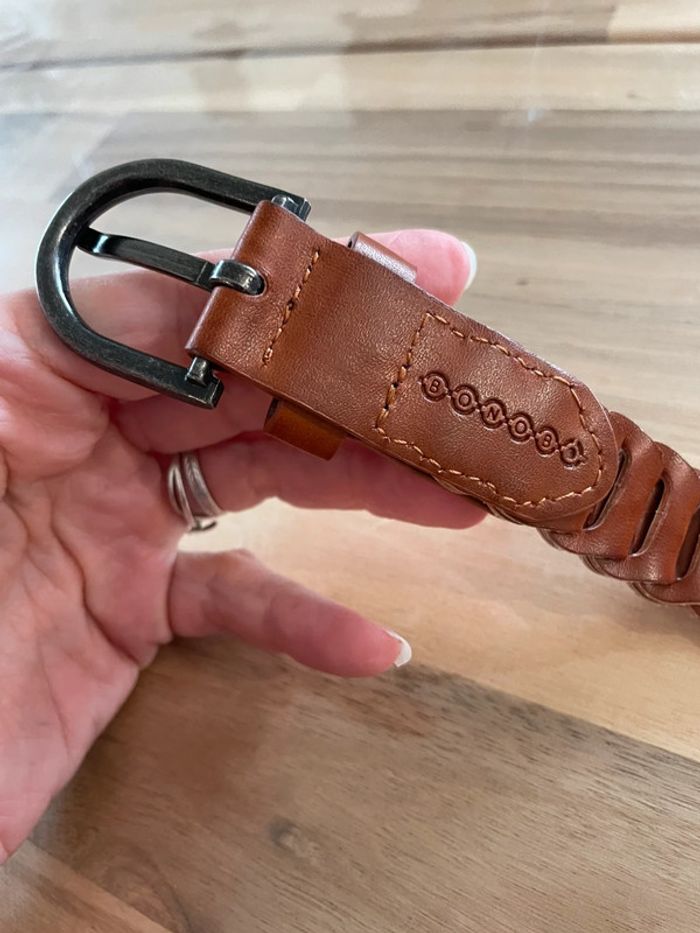 Ceinture longueur total 80 cm bonobo style rétro - photo numéro 5
