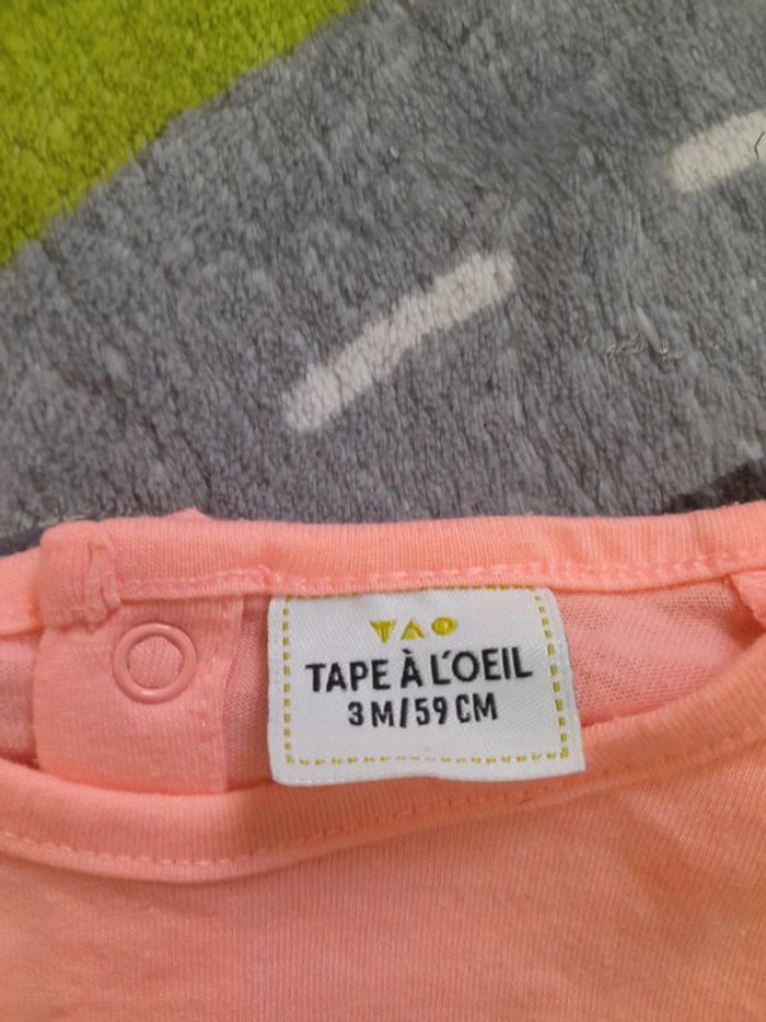 T-shirt tape à l œil 3mois - photo numéro 3