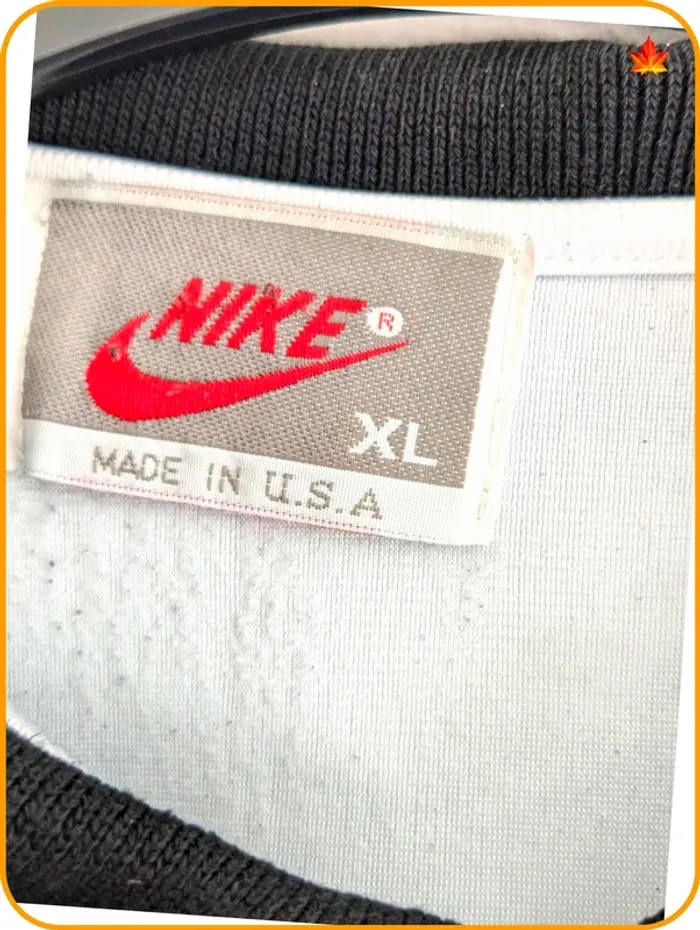 Rare T-shirt maillot Nike Vintage XL - photo numéro 6