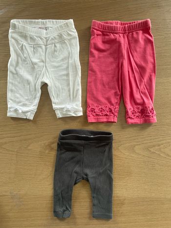 Lot de 3 pantalons/ leggings