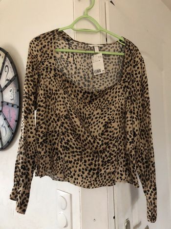 Blouse léopard