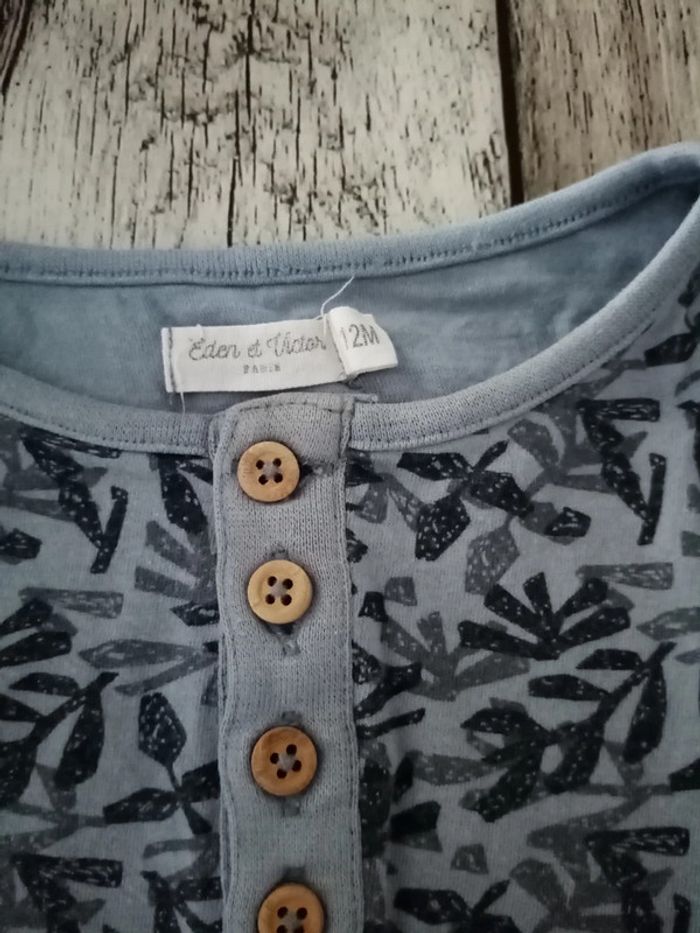 Combishort eden&victor 12mois garçon été - photo numéro 2