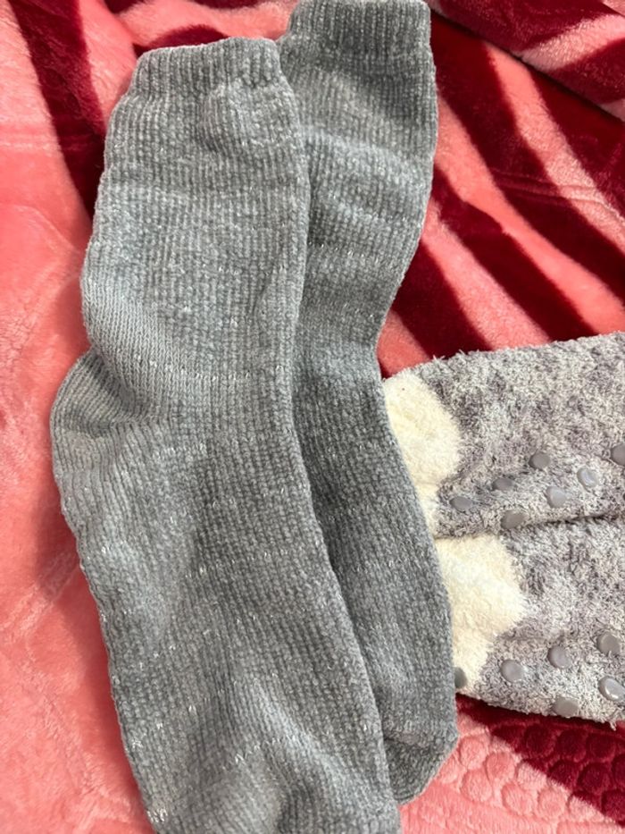 Lot de 2 chaussettes chaudes - photo numéro 2