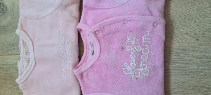 Lot pyjamas velours - photo numéro 3