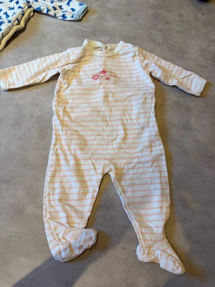 Lot de 4 pyjama dort bien Petit Bateau taille 67 cm - photo numéro 5
