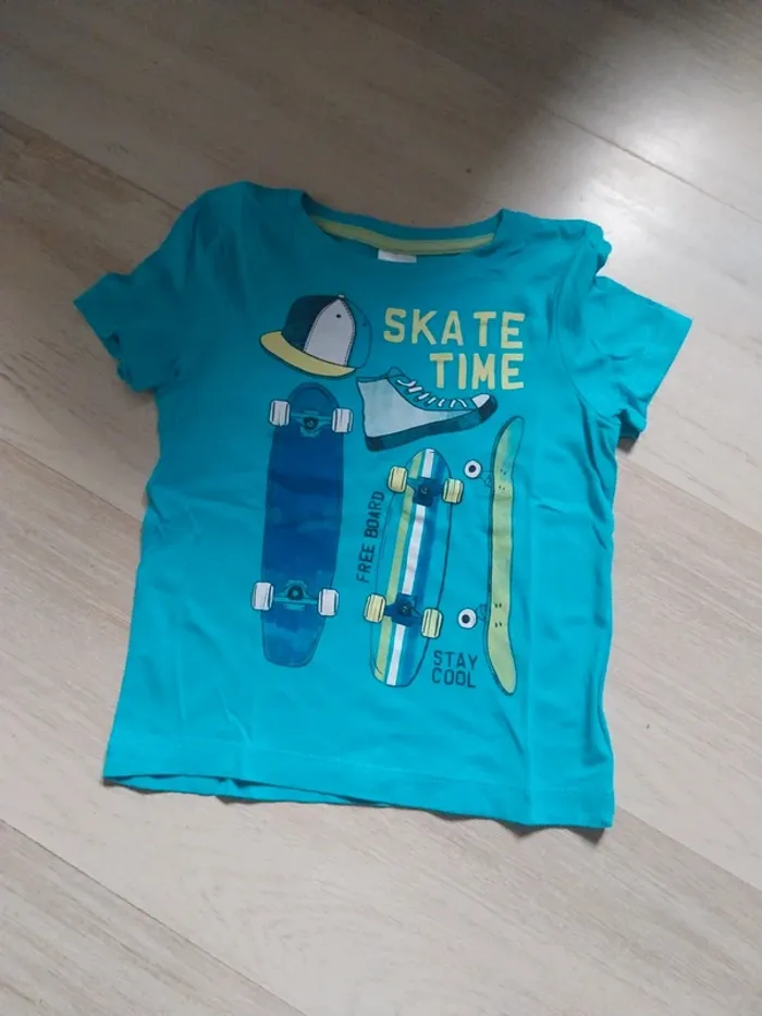 T-shirt turquoise