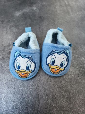 Chaussons bébé garçon 3-6mois disney neuf
