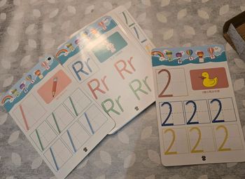 Cartes apprentissage écriture