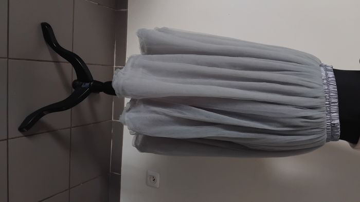 Jupe en Tulle Gris Perle - photo numéro 3