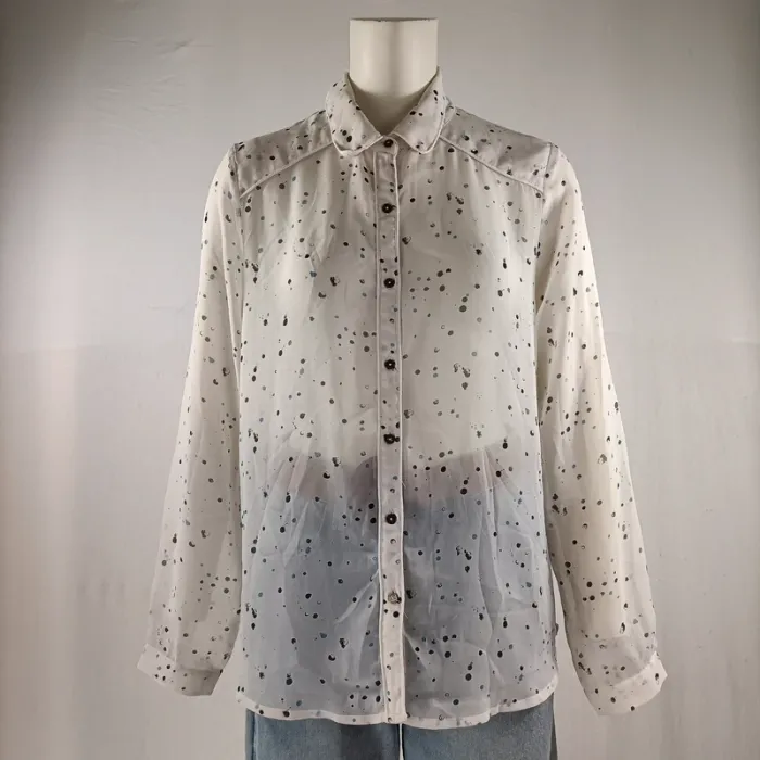 Chemise voile imprimée - Garcia Jeans - Taille S A1258 - photo numéro 2