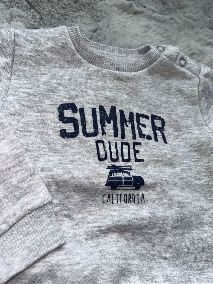 Pull gris - 3 mois - Kimadi - photo numéro 2