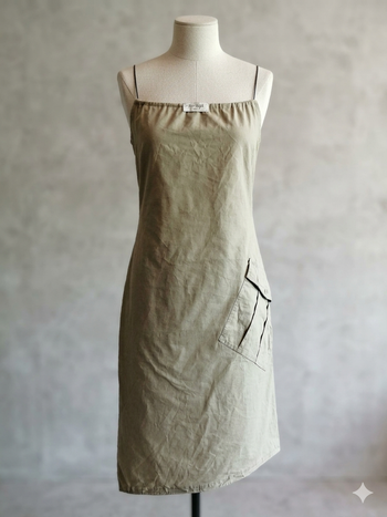 Robe kaki clair Taille 2 soit 14-16 ans SUN LIGHT