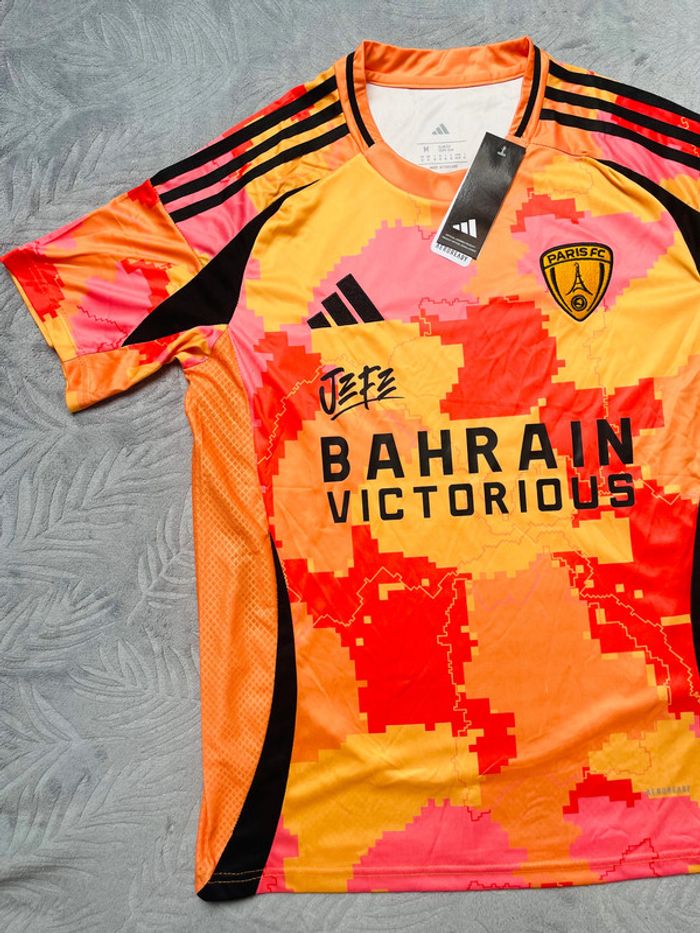 Maillot concept foot Paris FC orange jefe taille M - photo numéro 2