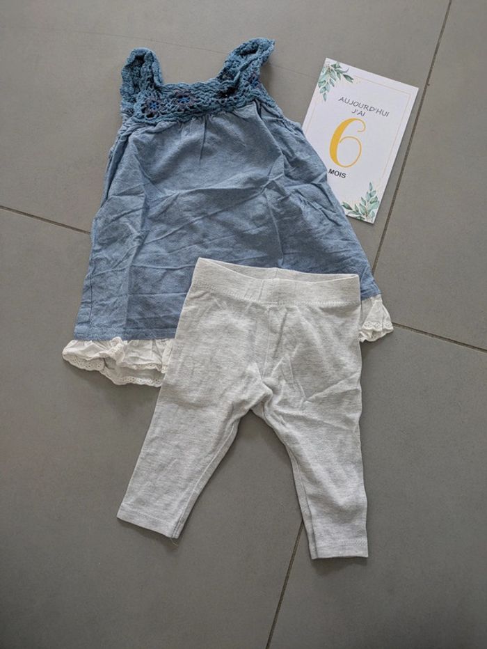 Lot 3 ensembles été 6 mois