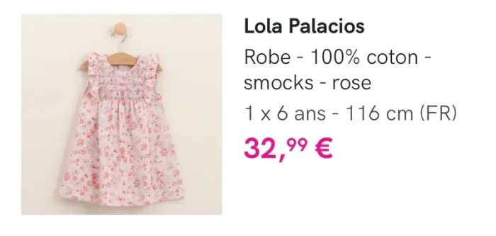 Robe Lola Palacios - photo numéro 5