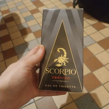 Eau de toilette sous blister scorpio vertigo 75 ml
