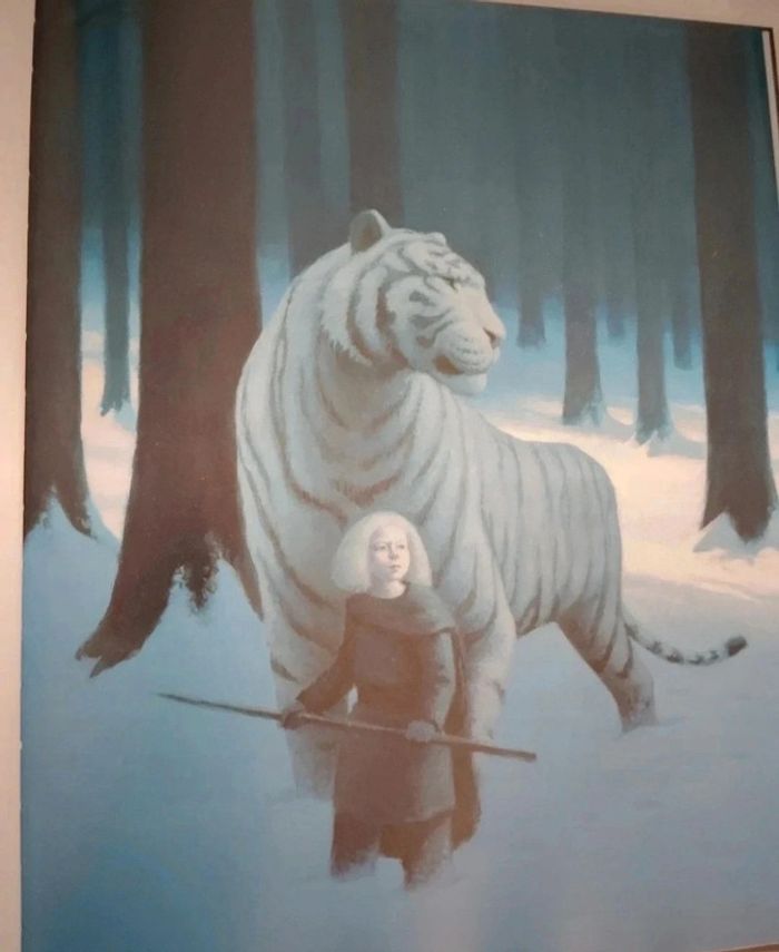 Livre Anya et le tigre 🐯 Blanc - photo numéro 3