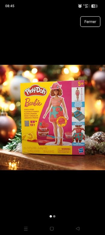 Coffret Barbie Playdoh