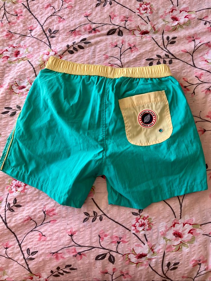 Short de bain bleu vert pour enfant 8 ans - photo numéro 8