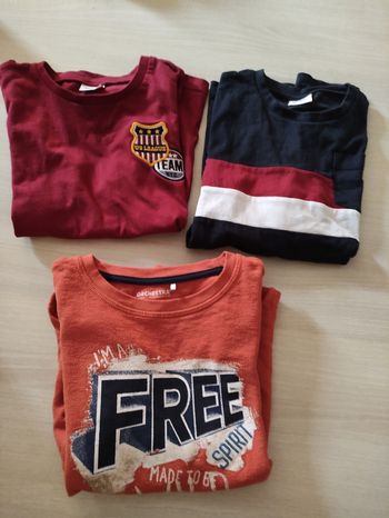 Lot 3 tee-shirts ML