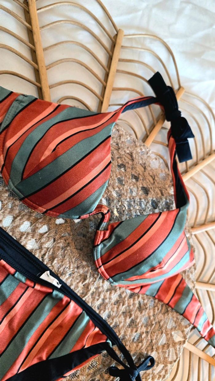 Maillot de bain rayé Calzedonia - photo numéro 3