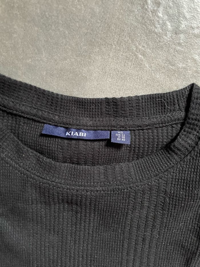 T shirt noir kiabi - photo numéro 2