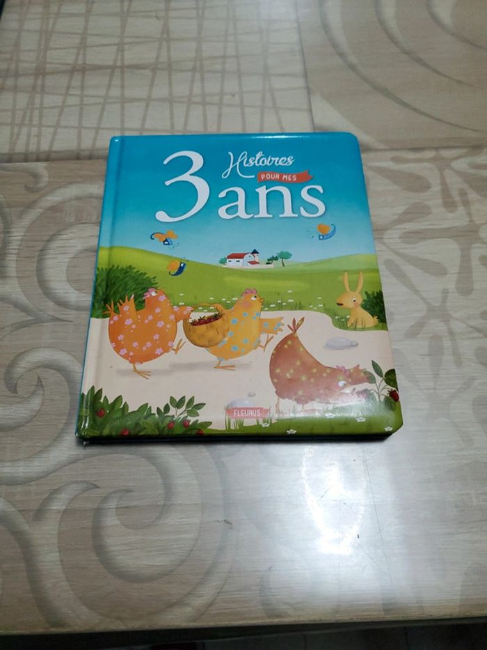 Trois Histoires pour mes 3 ans Fleurus